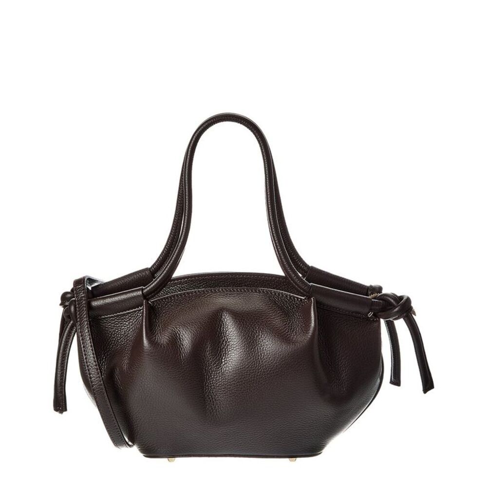 Isabella Rossetti Jolene27 Leather Shoulder Bag, Brown